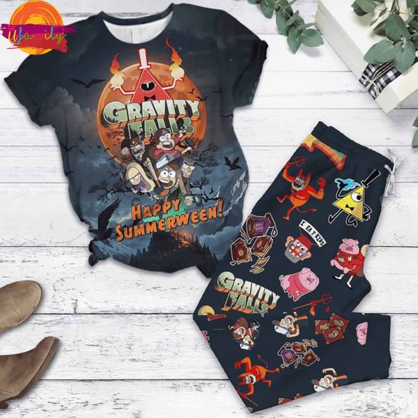 Gravity Falls Summerween T-Shirt Pajama Set