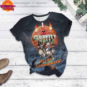 Gravity Falls Summerween T Shirt Pajama Set 2