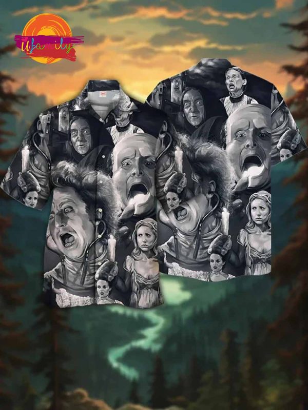 Horror Movie Scary Halloween Hawaiian Shirt