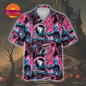 Horror Movie Tropical Hawaiian Shirt Style