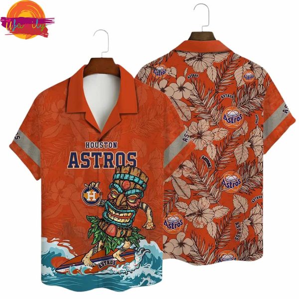 Houston Astros Celestial Wave Hawaiian Shirt Style