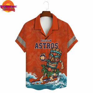 Houston Astros Celestial Wave Hawaiian Shirt Style 3