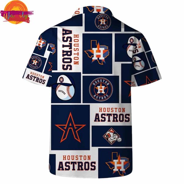 Houston Astros Iconic Grid Hawaiian Shirt Style