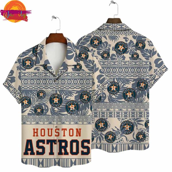 Houston Astros Island Spirit Tribal Heritage Hawaiian Shirt