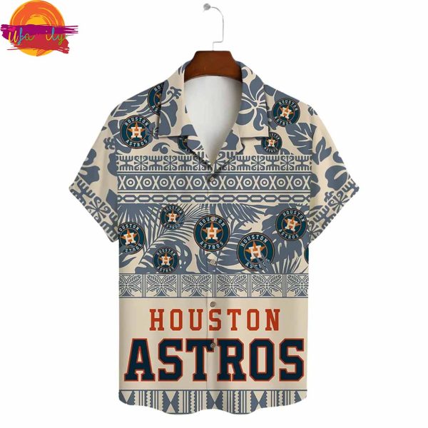 Houston Astros Island Spirit Tribal Heritage Hawaiian Shirt