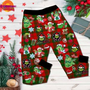 How The Grinch Stole Christmas T Shirt Pajama Set 3