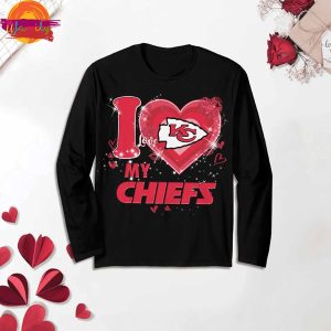 I Love My Kansas City Chiefs Long Sleeve Pajama Set