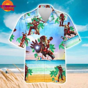 Iron Man Summer Hawaiian Shirt