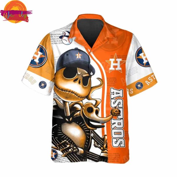 Jack Skellington Houston Astros Hawaiian Shirt Style