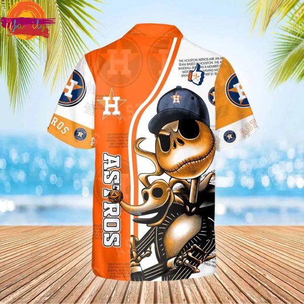 Jack Skellington Houston Astros Hawaiian Shirt Style