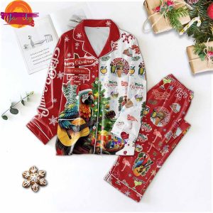 Jimmy Buffett Music Christmas Pajama For Fans 2