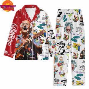 Jimmy Buffett Music Christmas Pajama Full Set 2