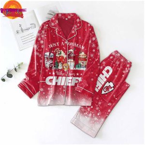 Kansas City Chiefs Pajama Set For Women 2