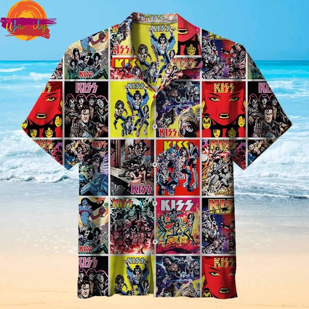 Kiss Band Forever Hawaiian Shirt Style