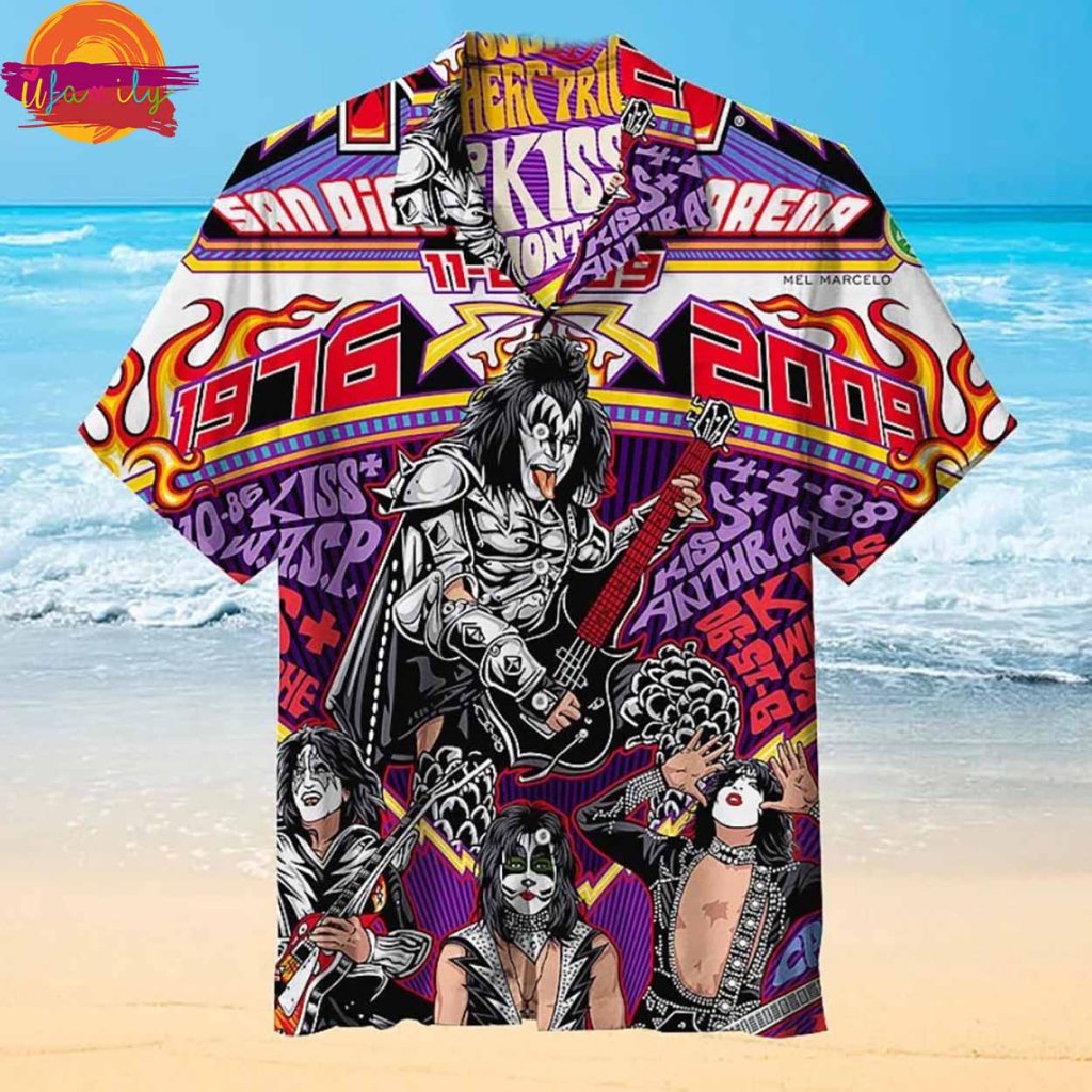 Kiss Hawaiian Shirt For Men