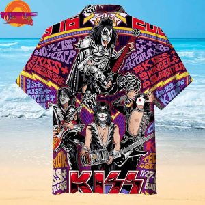 Kiss Hawaiian Shirt For Men