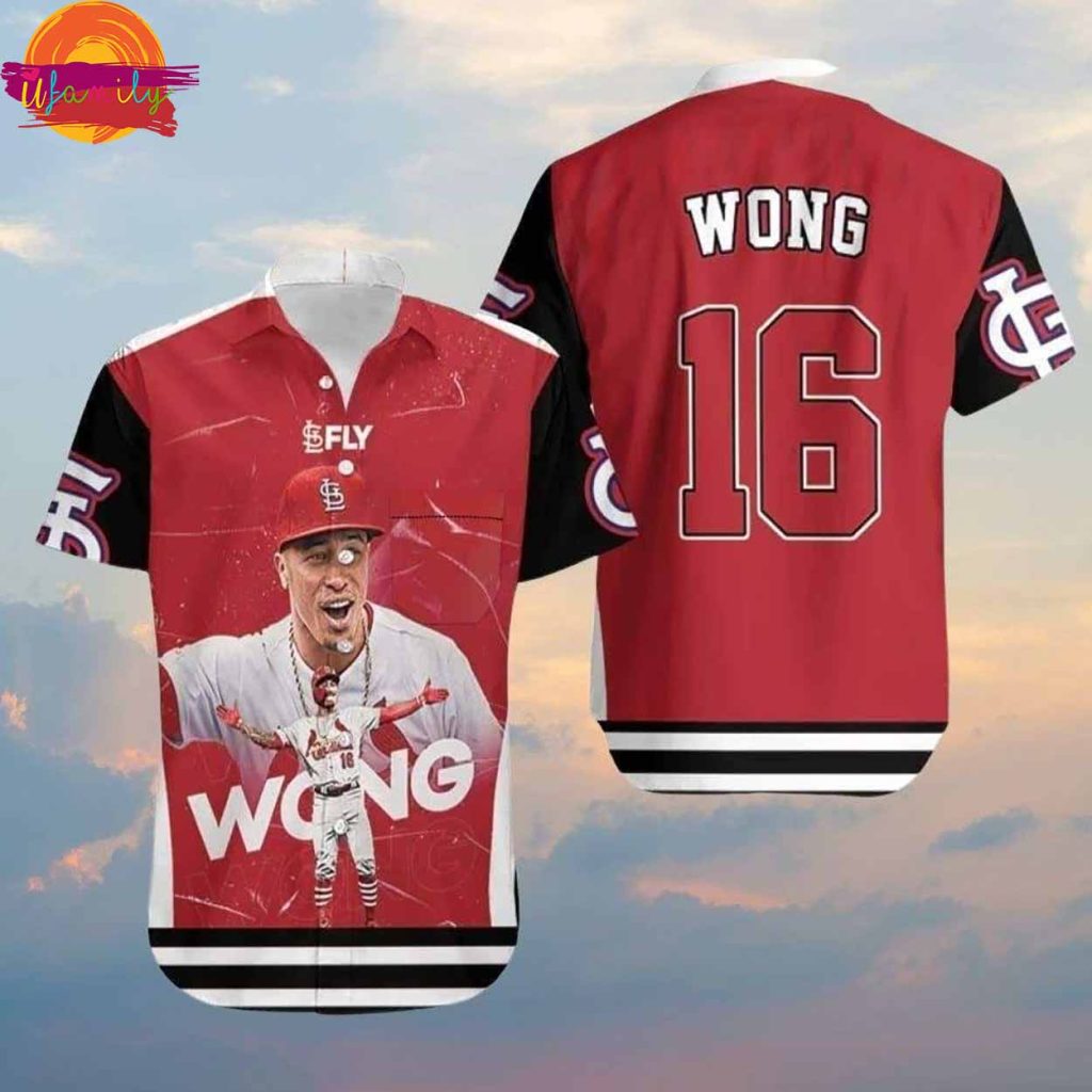 Kolten Wong Celebration St.Louis Cardinals Hawaiian Shirt Style