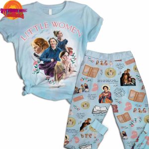 Little Women T Shirt Pajama Set