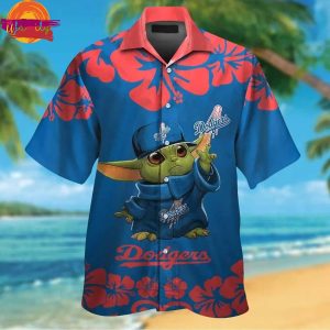 Los Angeles Dodgers Baby Yoda Star Wars Hawaiian Shirt