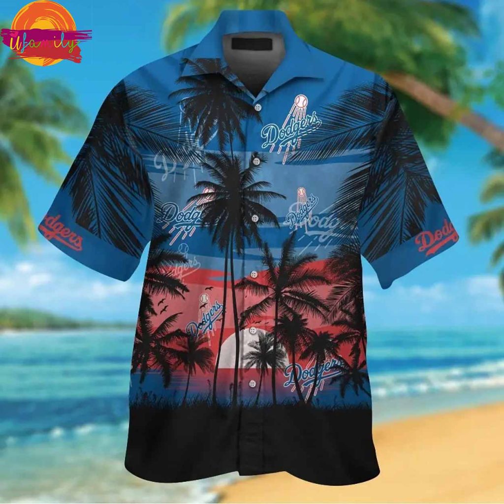 Los Angeles Dodgers Baseball Team MLB Hawaiian Shirt