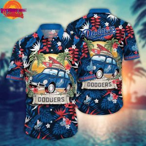 Los Angeles Dodgers MLB Aloha Hawaiian Shirt