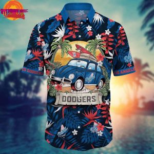 Los Angeles Dodgers MLB Aloha Hawaiian Shirt 3