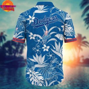 Los Angeles Dodgers MLB Hawaiian Shirt Bikinistime 3