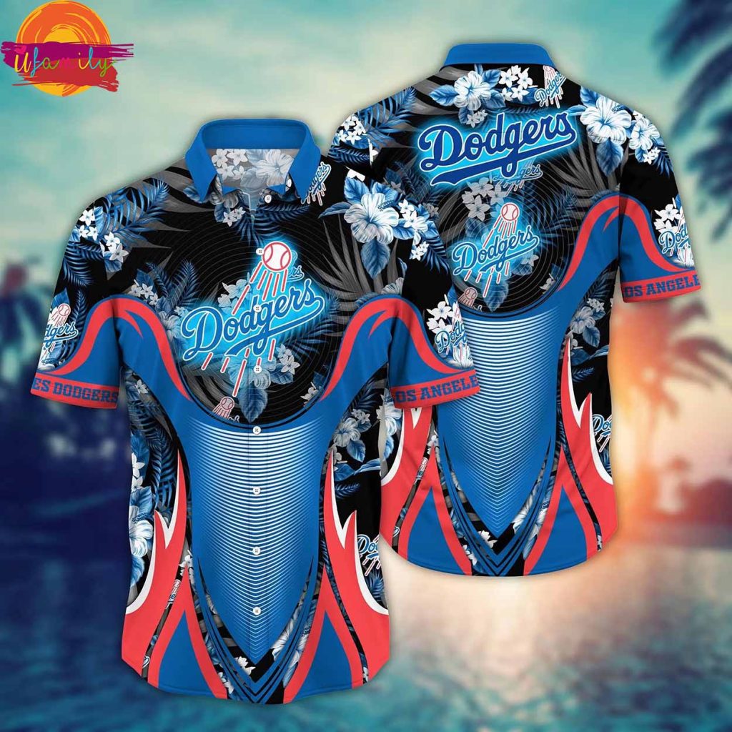 Los Angeles Dodgers MLB Hawaiian Shirt Ice Cold