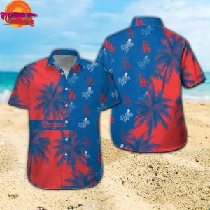 Los Angeles Dodgers Palm Tree MLB Hawaiian Shirt