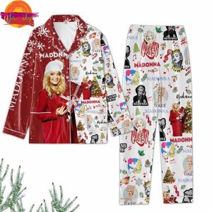 Madonna Music Christmas Pajama Set Style