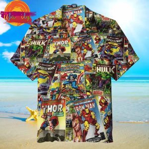 Marvel Comics Iron Man Hawaiian Shirt Style