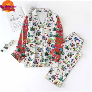 Merry Christmas Inside Out 2024 Family Pajama Set 2