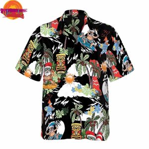 Merry Christmas Santa Claus Party Aloha Hawaiian Shirt 3