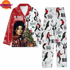 Michael Jackson Music Christmas Pajama Set