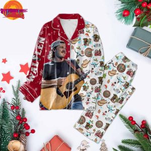 Morgan Wallen Music Christmas Pajama Full Set 1