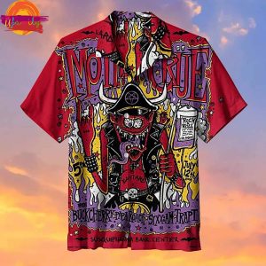 Motley Crue Demon Rocker Hawaiian Shirt Style 1