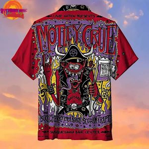 Motley Crue Demon Rocker Hawaiian Shirt Style