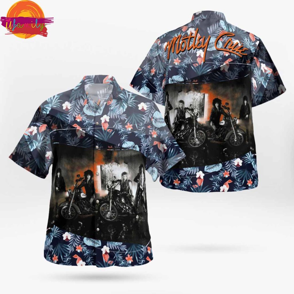 Motley Crue Tropical Hawaii Shirt Style