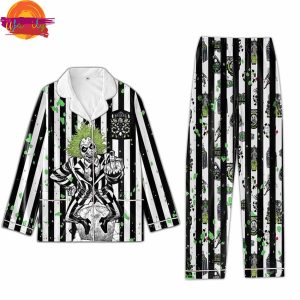 Movie Beetlejuice Beetlejuice Family Pajama Set 1