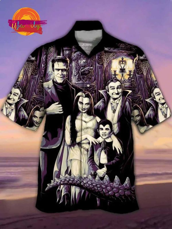 Movie Character Horror Family Halloween Hawaiian Shirt