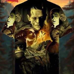 Movie Characters Horror Family Halloween Hawaiian Shirt Gifs For Fans 3