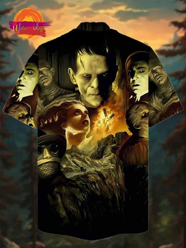 Movie Characters Horror Family Halloween Hawaiian Shirt Gifs For Fans