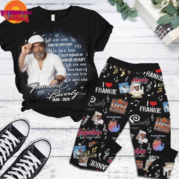 Music Frankie Beverly 1946 – 2024 T Shirt Pajamas Set