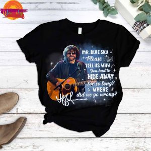 Music Mr Blue Sky T Shirt Pajama Set