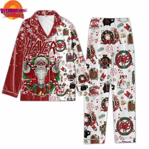 Music Slayer Band Christmas Pajama Set