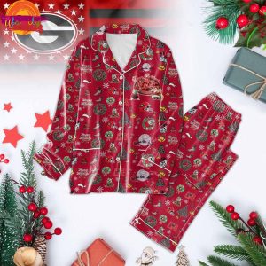 NCAA Georgia Bulldogs Christmas Family Pajamas Set 1