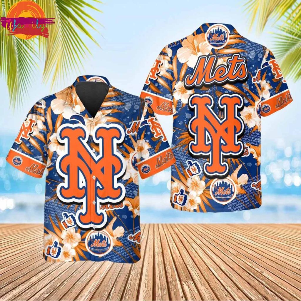 New York Mets Hawaiian Shirt MLB Hawaiian Shirt Gift For Fans