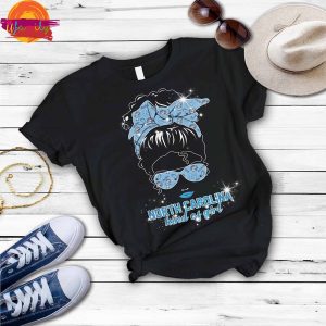 North Carolina Tar Heels Kind Of Girl T Shirt Pajama Set 2