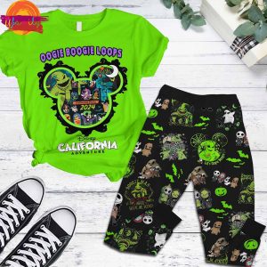 Oogie Boogie 2024 T Shirt Pajama Set