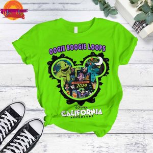 Oogie Boogie 2024 T Shirt Pajama Set 2